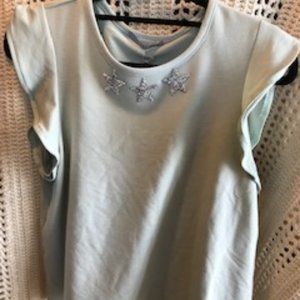 Embellished T - Mint Green - S